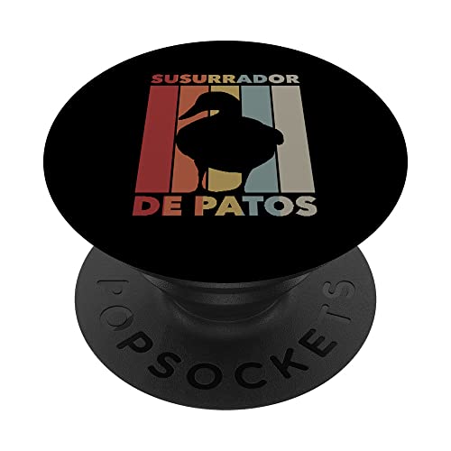 Patito Alas Volar Campesino - Animal Acuático Pato PopSockets PopGrip Intercambiable
