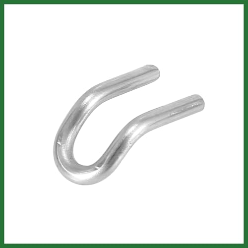 Image of Motoforti 2 Set 33mm 1.3 inch Motorcycle Exhaust Pipe Spring with U Shape Hooks Stainless Steel Silver Tone Blue Long-lasting