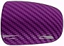 ToolEpic for Dodge Challenger Charger Durango Accessories 2015-2023 - Gear Shift Knob Trim Cover-ABS Plastic with Carbon Fiber Paint Surface– Plum Crazy Purple