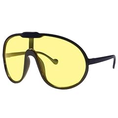 Black Frame Yellow Lenses