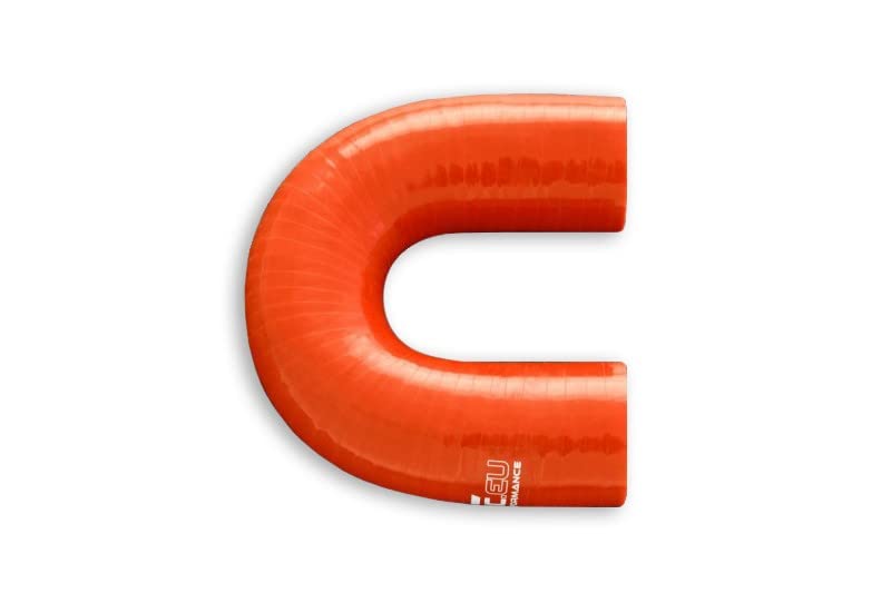 Tuyau Silicone Coude 180° 60mm - Tuyau Turbocompresseur LLK Épaisseur 5,5mm