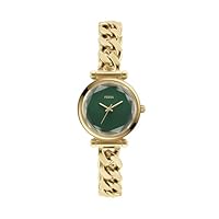 Fossil Women's Carlie Three-Hand Stainless Steel Watch, ES5441, Gold, 28 mm
