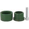 PPR Hot Melt Machine Head 20-32mm, Non- Heat Resistant Welding Tip for Plastic Welding Machine for, Compatible with Water Pipe Heat Container, 3-Pack(32MM)