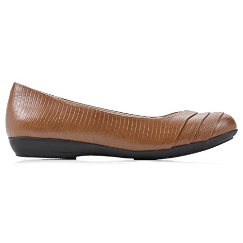 Image of Cliffs by White Mountain Women's Clara Cushioned Ballet Flat
