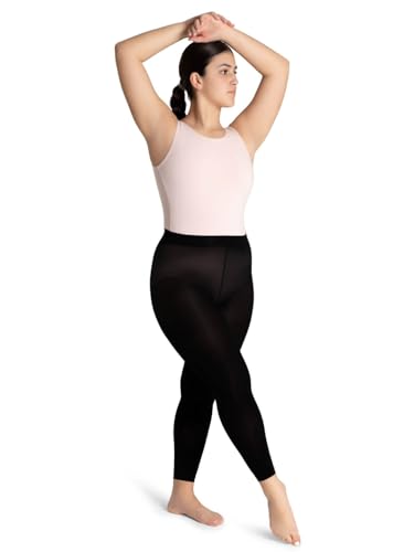 Capezio womens Footless Tight W Self Knit Waist Band4