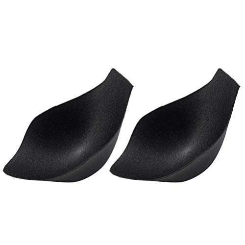 Fenical Badebekleidung Vergrößern Penis Pouch Pad 3D Badehose Schwimmen Kurze Shorts Unterwäsche Pad 4pcs (Schwarz)