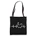 Maine Coon Heartbeat Cat Kitten Kitty Cat Lover Cat Breed Tote Bag