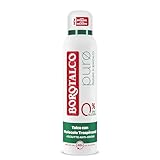 Borotalco, Deodorante Spray Puro, con Talco con Molecole Traspiranti, Formula Senza Alcool e Sali di Alluminio, Asciutto Anti-Odori, 48h di Efficacia, Profumo di Borotalco - 1 Flacone da 150 ml