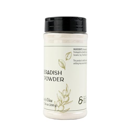 Olive & Vine Horseradish Root Powder, Spicy Kick, For Sauces & Marinades, Rich Tradition, Authentic Taste, For Global Recipes (7.36 Ounce) - Thumbnail 2