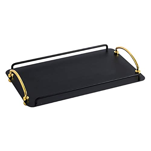 Organizador cosmético ZAW de hierro forjado negro para baño y cocina moderna 2