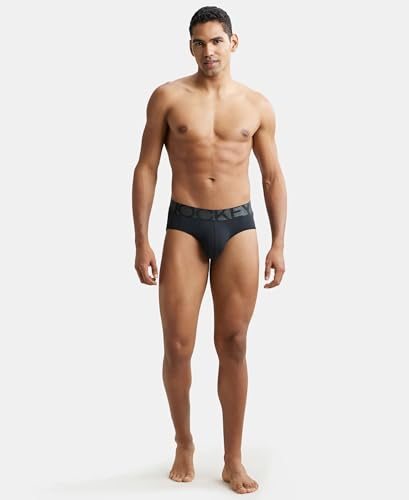 Image of Jockey IC27 Men Tactel Microfiber Elastane Stretch Solid Brief (Pack of 2)