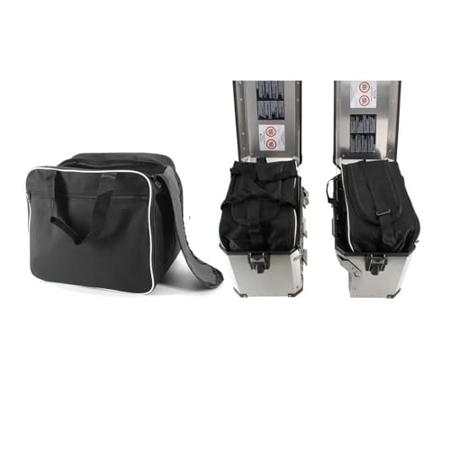 Mochila para Motocicleta Equipaje Motocicleta Bolsas Interiores Negras Bolsas Impermeables Para R 1200 GS Para Aventura Para F800GS Para R1200G LC Para R1250GS Para For For ADV Bolsa de Moto(Three)