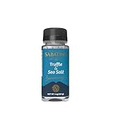 Sabatino Tartufi Truffle Salt Shaker, All Natural Gourmet Truffle Salt Seasoning, Sicilian Sea Salt,Kosher, Non-Gmo Project Verified, 4 oz
