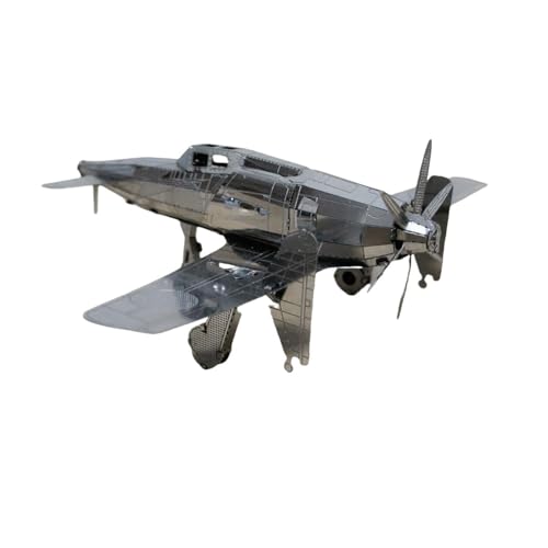 MOMOAO 戦闘機モデル 3D 航空機 偵察 攻撃 3Dメタルパズル DIY ツール 金属 グラディエーター キット 未完成品 組み立て リアル かっこいい クリスマス 装飾品 記念品 福袋 イベント 工芸品 プレゼント 大人またはティーン向け ギフト おしゃれ コレクション 置物 模型 装飾品 デコレーション インテリア 装飾 (E 震電)