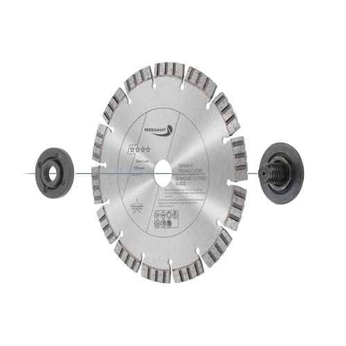 PRODIAMANT Premium diamond cutting disc concrete laser 7" 180 mm x 22.2 mm diamond cutting disc laser welded