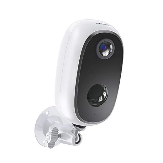 ieGeek Camara de Vigilancia WiFi Exterior sin Cables, Batería Recargable de 10000 mAh, Cámara IP de Seguridad Wi-Fi 1080P con Impermeable, Detección de Movimiento PIR, Visión Nocturna, Audio de 2 Vias