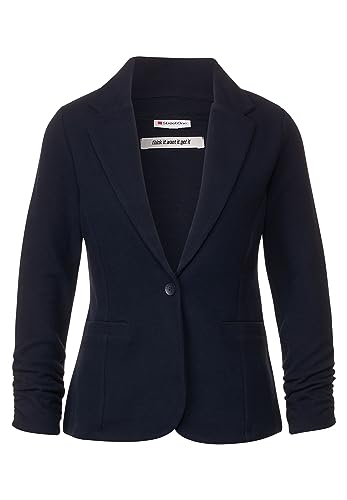 Street One Damen Basic Blazer mit Raffungen