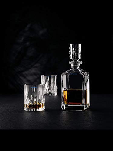 Image of SYANKA Italian Premium Old Fashioned Glass Whiskey Glasses Set of 4, Clear, 310 ml, Drinking Whisky Glass
