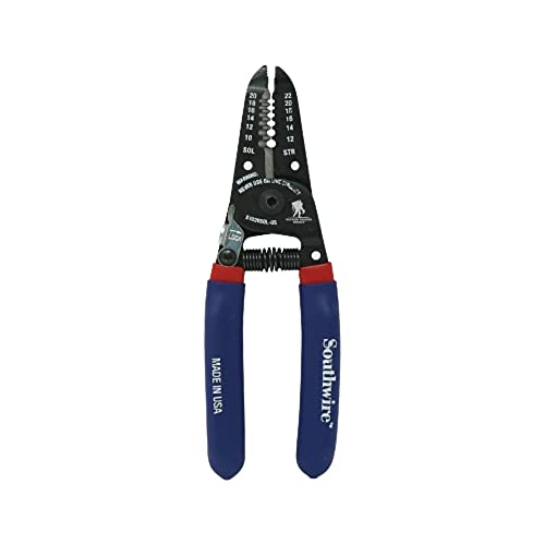 Southwire - 64807940 Tools & Equipment S1020SOL-US 10-20 AWG SOL & 12-22 AWG STR Compact Handles Wire Stripper/Cutter 10-20 SOL & 12-22 STR Stripper/Cutter -  67039240