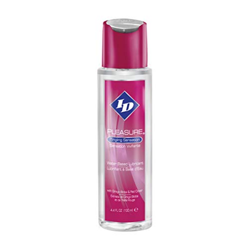 ID Pleasure Personal Lubricant - Stimulating, Water Based, 4.4oz Bottle