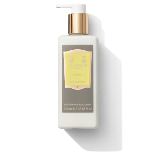 Floris London Cefiro Enriched Body Moisturiser (250 ml) | Luxuriously Scented with Citrus & Spice Medley | Deeply Nourishing & Easily Absorbed | Suitable for Men & Women | Natural & Subtle Fragrance