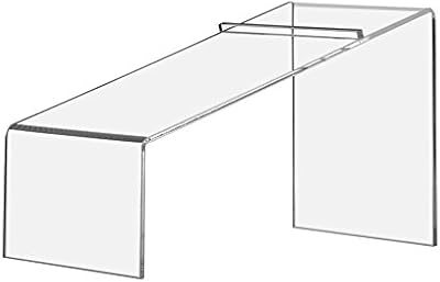 Marketing Holders Slanted Acrylic Shoe Display Stand Clear Premium Lucite 4