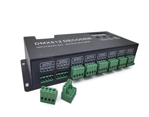 512 fR[_AfW^ fBXvChCot RGBW 24 `l LED fR[_ Rg[Avp DC5V-24V (24 `l)(24 channle)