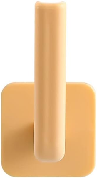 5pcs Multifunctional Punch-free Wall-mounted Home Hook Kitchen Bathroom Traceless Rack Self-adhesive