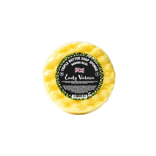 Image of Banana Bliss Triple Butter Soap Sponge by Emily Victoria
