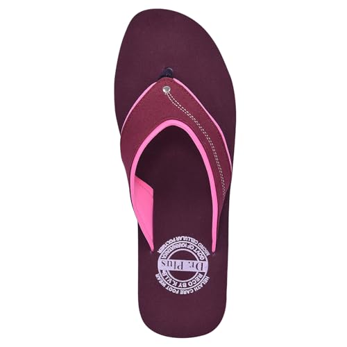 Image of DR PLUS Women's Healthcare, Diabetic and Orthopedic Light Weight MCR /MCP Footwear /Sandals /Slipper /Chappal