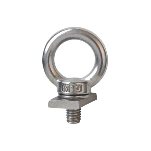 Image of MaxxHaul 50844-4 Pieces Stainless Steel Tie Down Anchor Points for 50616 64-inch Platform Rack