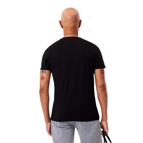 Lacoste Men's Legacy Short Sleeve V-Neck Pima Cotton Jersey T-Shirt3