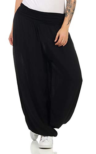 ZARMEXX Damen Haremshose Pumphose Aladinhose Pluderhose Yoga Freizeithose...