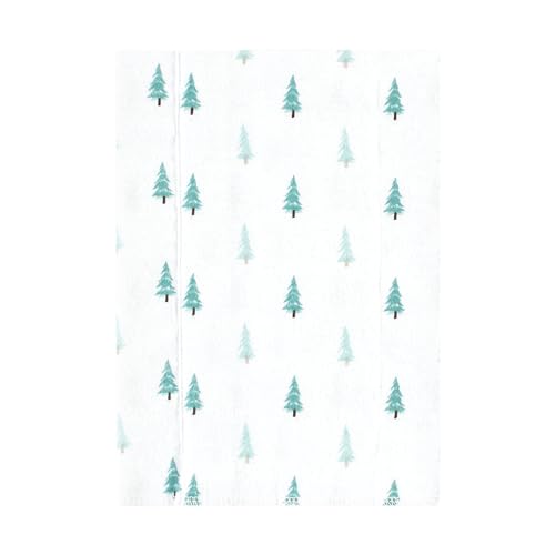 Image of Hudson Baby Unisex Baby Cotton Flannel Burp Cloths, Neutral Woodland Pals 7-Pack, One Size