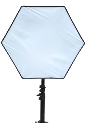 Smdv Diffuser Speedbox-S50 - Professional 21 Inch (50Cm) Rigid Quick Folding Hexagonal Softbox For Speedlite Or Speedlight Flash - Legio Aerium Limited Edition #TOP2