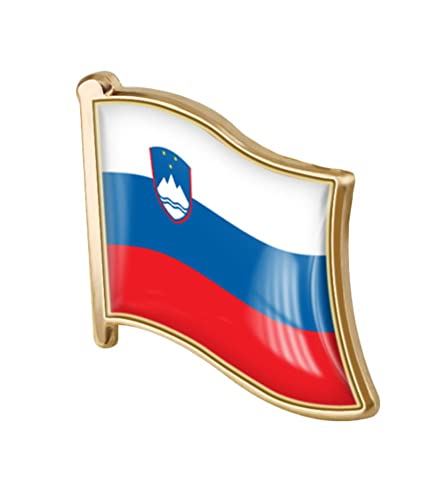 Image of vmcoatdu Country Flag Pin Badge International Travel Brooch Metal Alloy Souvenir Pin for Hat Clothes Backpack