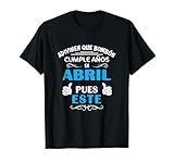 Photo Gallery camiseta graciosa cumpleanos en abril, divertente compleanno di aprile maglietta Photo Gallery camiseta graciosa cumpleanos en abril, divertente compleanno di aprile maglietta