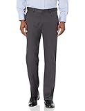 Haggar Men's Straight-Fit Plain-Front Dress Pant