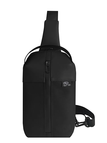 SRSMT Convertible Small Sling Bag,Waterproof Crossbody Bag for Women Men,Practical Multi-Functional Chest Bag for Outdoor Hiking, Travel,Sports.
