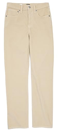 J.Crew Women's High-Rise Vintage Slim-Straight Corduroy Pant in Ankle-Length
