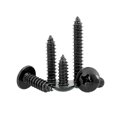 KFOAJW 10/50�� M2.2 .9 M3.5 M4 8 �u���b�N 304 �X�e�����X�X�`�[�� �N���X�t�B���b�v�X ���[�W���E���h�g���X�w�b�h �Z���t�^�b�s���O�؃l�W(10pcs M3.5x45mm)