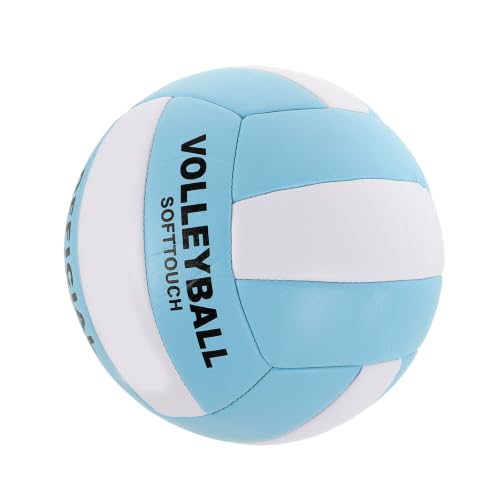 TOVINANNA Soft Touch Indoor Volleyball Size 5 for Girls, PU Training