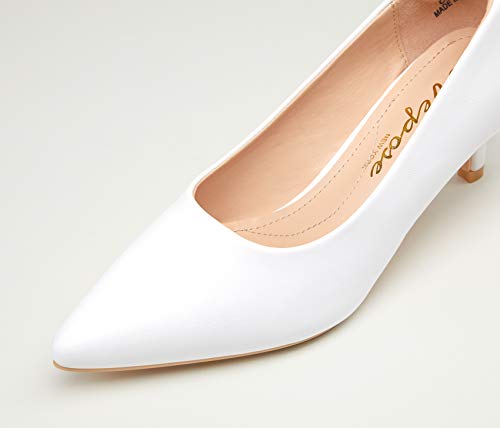 Vepose Women's Low Heels Pumps Dress Shoes Casual Wedding Bridal Shoes Pumps for Women - Image 3