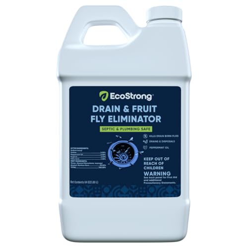 Fruit Fly Drain Treatment | Drain Fly Eliminator | Eliminates Gnats, Sewer Flies and More - Works in...