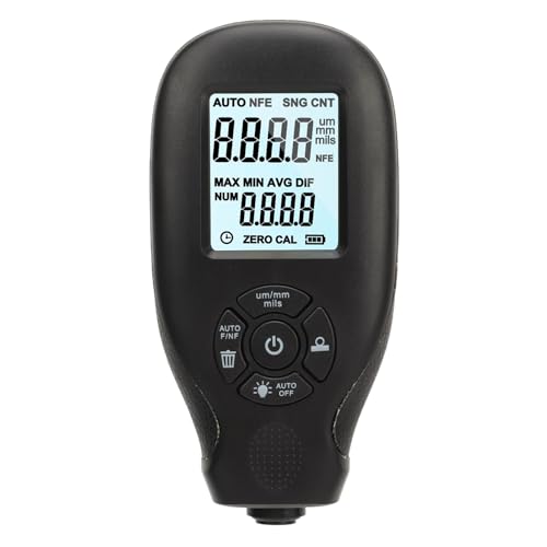 Medidor de grosor de pintura para autos con pantalla LCD miniatura 1