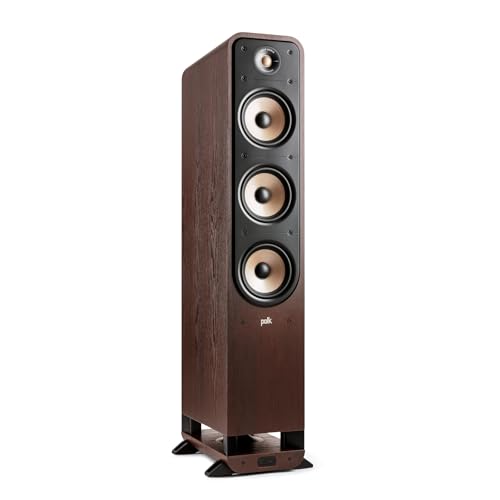 Polk Signature Elite ES60 Tower Speaker - Hi-Res Audio Certified, Dolby Atmos & DTS:X Compatible, 1