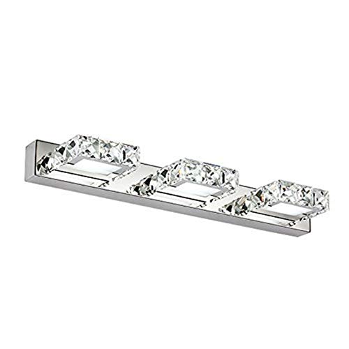 Lumière miroir salle de bains 9W LED pour sublimer le maquillage sur coiffeuse 46cm