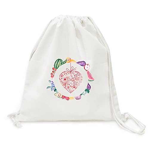 Sac en tissu pliable pour fruits et légumes au marché bio