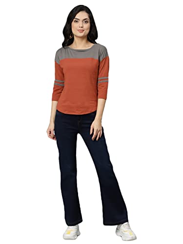 Image of DHRUVI TRENDZ Women's Regular Fit Top