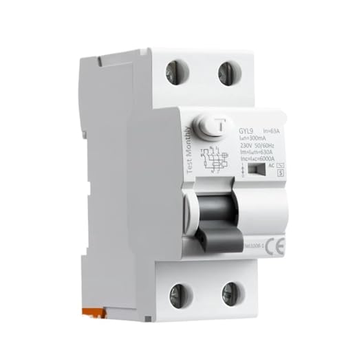 ELCB GYL9 S Type RCCB temporisé pour éviter les pannes de courant générales 2P 63A